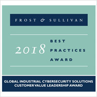 Global Industrial Cybersecurity Solutions Customer Value Leadership Award